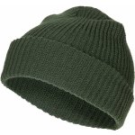 Čepice jemně pletená Acryl zelená – Zboží Dáma