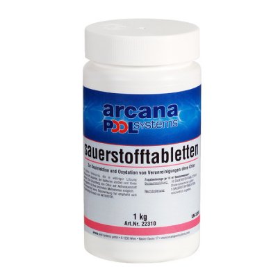 ARCANA Sauerstoff kyslíkové tablety 1kg – Hledejceny.cz