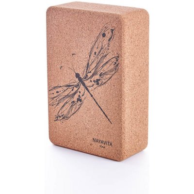 Nayavita Yoga blok Vážka 23 x 15 x 7,5 cm – Zboží Dáma