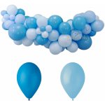 Gemar Balónková girlanda pastel modro-bílá – Zboží Dáma