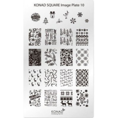 Konad Pečiatkovacia doštička Square 10 – Zboží Dáma