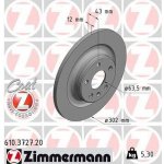 ZIMMERMANN Kotouč brzdový 610.3727.20 – Hledejceny.cz
