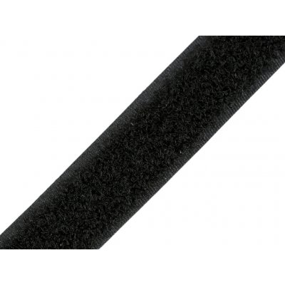 Suchý zip plyš šíře 20 mm Varianta: černá, Balení: 25 m 17594/5522/253458 – Hledejceny.cz