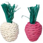 Trixie Hračka ředkvičky slaměné 8 cm – Zboží Mobilmania