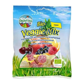 EKOVITAL Bio gumové bonbony Veggie 100 g