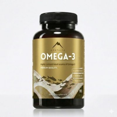 Hrotlife Omega-3 Premium 2000 mg 90 kapslí – Hledejceny.cz