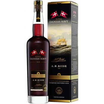 A.H. Riise Royal Navy 40% 0,7 l (holá láhev)