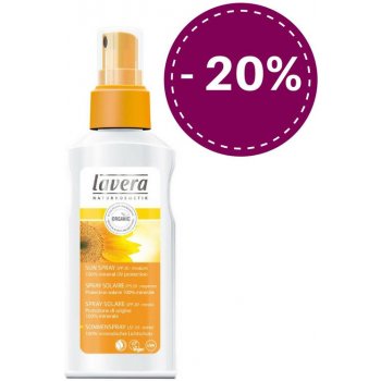 Lavera Sun mléko na opalování spray SPF20 125 ml