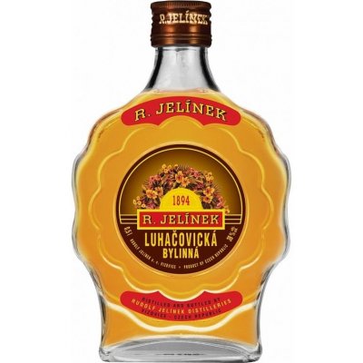 Rudolf Jelínek Luhačovická bylinná 38% 0,5 l (holá láhev) – Sleviste.cz