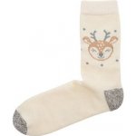 Vlnka Zimní ponožky s ovčí vlnou se sobem přírodní – Hledejceny.cz