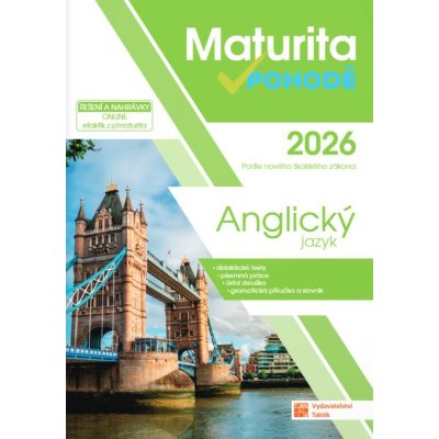 Maturita v pohodě Anglický jazyk 2026 - Kolektiv autorů – Zboží Mobilmania