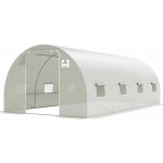 Focus Garden Fóliový tunel 3x6x2 18m2 Bílý – HobbyKompas.cz