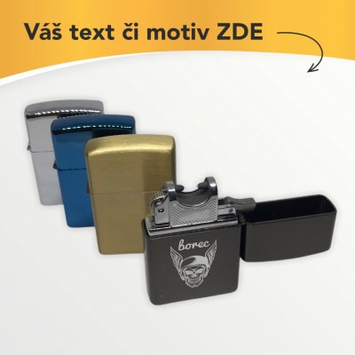ZIPPO USB Plazmový imitace s vlastním textem nebo logem – Sleviste.cz