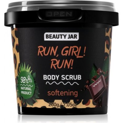 Beauty Jar Run Girl Run vyhlazující tělový peeling s vitamínem E 200 g – Sleviste.cz