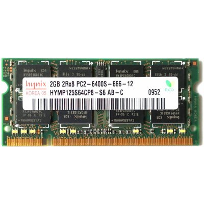 Hynix SODIMM DDR2 2GB 800MHz CL6 HYMP125S64CP8-S6 AB-C