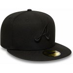 New Era MLB Black on Black 59FIFTY Atlanta Braves Black – Hledejceny.cz