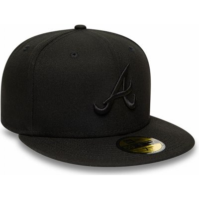 New Era MLB Black on Black 59FIFTY Atlanta Braves Black – Hledejceny.cz