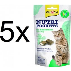 Gimcat Nutri Pockets s catnipem 60 g