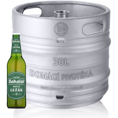 Bakalář světlý ležák 11° 30 l (sud) – Sleviste.cz