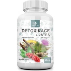 Allnature detoxikace + játra bylinný extrakt 60 tablet