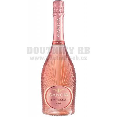 Gancia Prosecco Rosé D.O.C. Extra Dry 11% 0,75 l (holá láhev) – Zboží Mobilmania