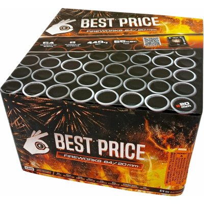 Kompaktní ohňostroj Best Price Wild Fire 64 ran 20 mm – Zboží Mobilmania