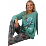 Zeleno hnědé pro plnoštíhlé ženy 7XL pro milovnice pokojových rostlin 1B1805 zelená – Sleviste.cz