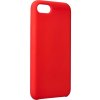 Pouzdro a kryt na mobilní telefon Apple Pouzdro Forcell Silicone Case iPhone 7 / 8 červené without hole