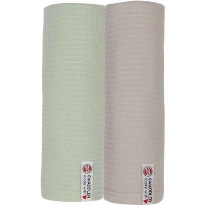 Lodger Swaddler Seersucker Silk Steel – Zboží Mobilmania