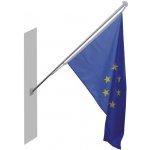 Komplet fasádní držák na vlajku luxusní + tyče - Dvouramenný – Hledejceny.cz