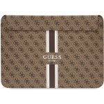 Guess PU 4G Printed Stripes 15-16", brown 57983114180 – Zboží Živě