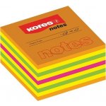 Samolepicí bloček KORES Cubo summer, 75 x 75 mm, mix barev – Hledejceny.cz