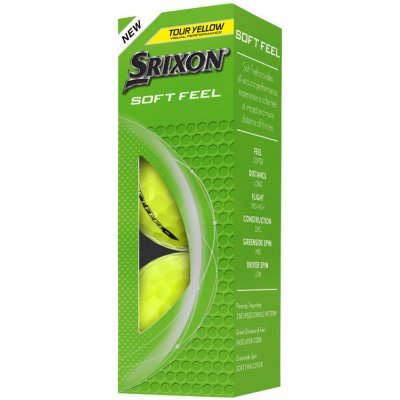 Srixon Soft Feel 25 2-plášťový žluté 3 ks – Hledejceny.cz
