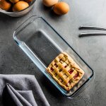 Simax skleněná forma na srnčí hřbet chléb 28,5x12x7,6cm – Zboží Dáma