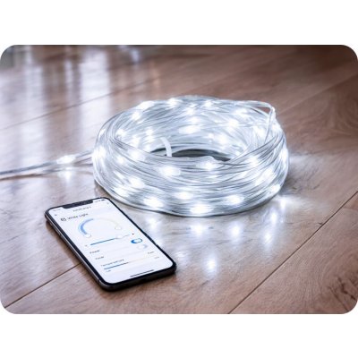 Eco Light Smart LED dekorační řetěz 10m, 2.2W, 6500K, IP65 [ML61608] – Hledejceny.cz