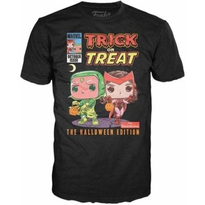 Funko POP Tee: Marvel Scarlett Vision Halloween – Hledejceny.cz