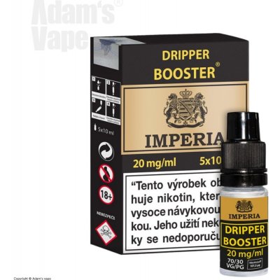IMPERIA Dripper Booster 20mg - 5x10ml (30PG/70VG) – Sleviste.cz