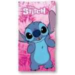 Faro Osuška Lilo and Stitch růžová 70x140 cm – Sleviste.cz