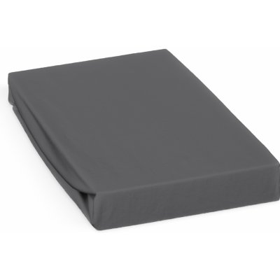 Polášek jersey prostěradlo středně šedé 120x220 – Zboží Dáma