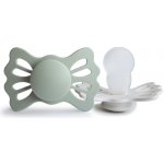 Frigg dudlík silikon 2ks symetrický Lucky Sage/silver Gray – Sleviste.cz