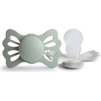 Frigg dudlík silikon 2ks symetrický Lucky Sage/silver Gray – Sleviste.cz