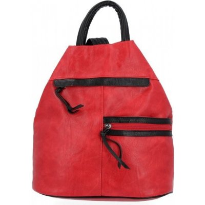 Hernan dámská kabelka batůžek červená HB0195 – Zboží Mobilmania
