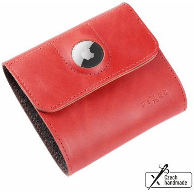 FIXED Classic Wallet for AirTag červená FIXWAT-SCW2-RD – Zboží Živě