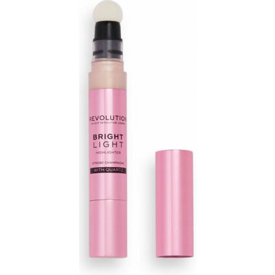 Makeup Revolution Bright Light Krémový rozjasňovač Strobe Champagne 3 ml – Sleviste.cz