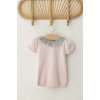Kojenecké tričko a košilka Bavlněné kojenecké body Tartine et Chocolat růžová