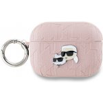 Karl Lagerfeld PU Embossed Choupette Heads Pouzdro pro AirPods 3 KLA3PGKCPP – Zboží Živě