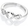 Prsteny Hot Diamonds stříbrný prsten s diamantem Balance DR243