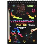 Vyškrábavací notes 12 listů – Zboží Dáma