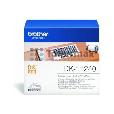 Brother DK-11240, bílá páska / černý tisk originální – Hledejceny.cz