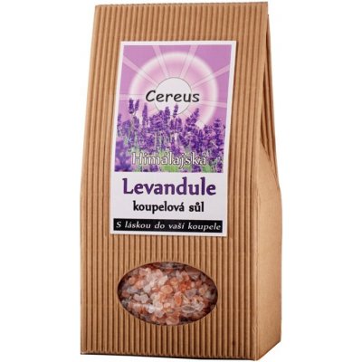 Cereus koupelová Himálajská sůl Levandule 1 kg – Zbozi.Blesk.cz